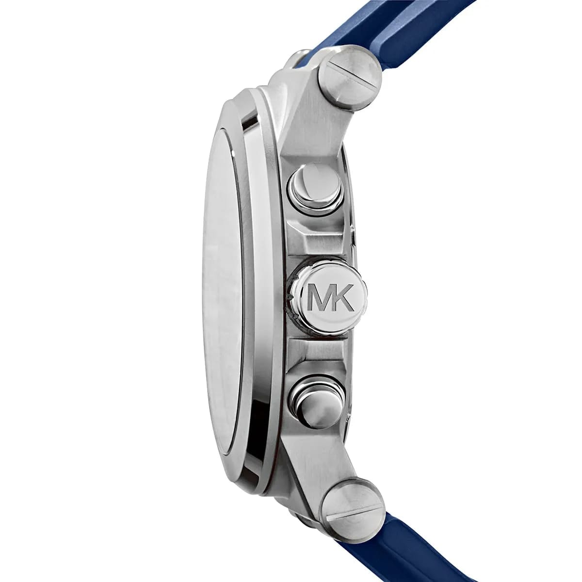Michael Kors MK8303 Men’s Navy Blue Dial Blue Rubber Strap Chronograph Watch