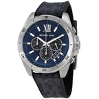 Michael Kors MK8923 Men’s Navy Blue Dial Blue Fabric Strap Chronograph Watch