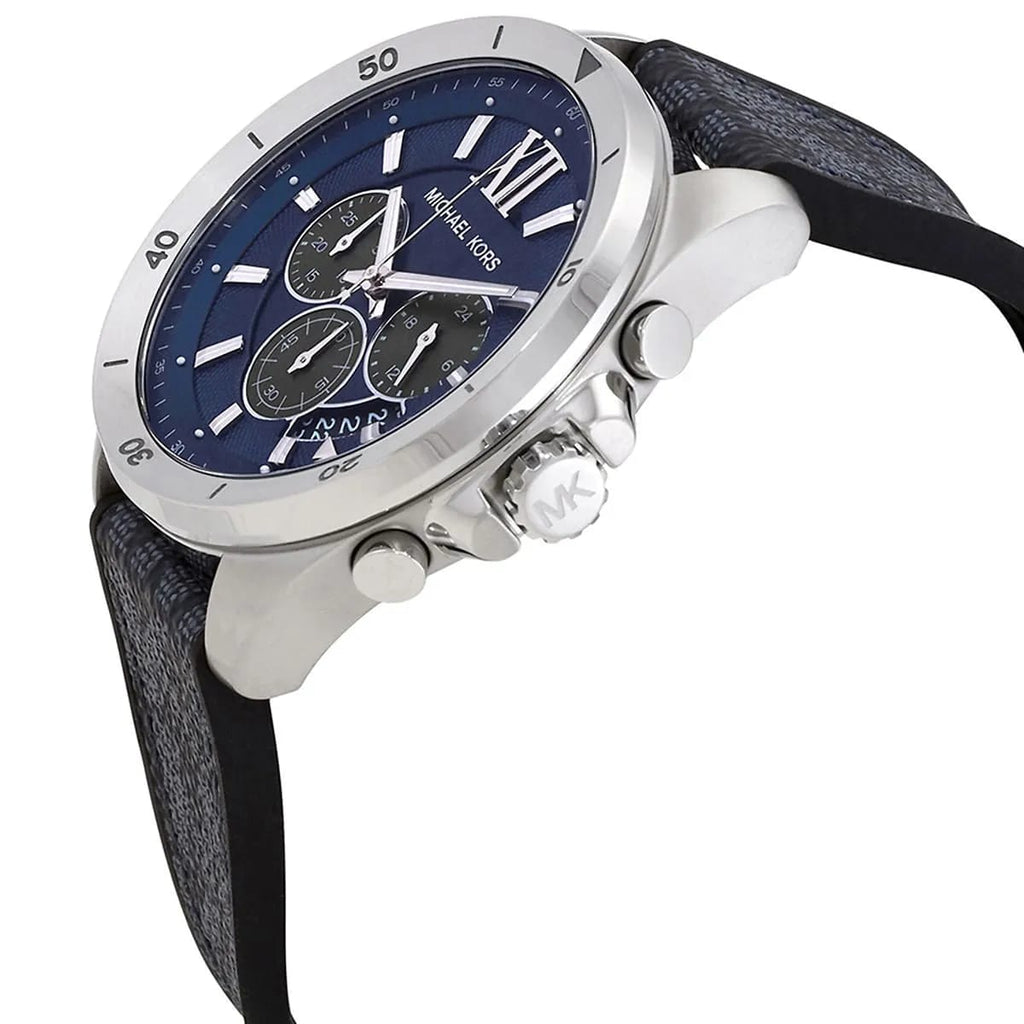 Michael Kors MK8923 Men’s Navy Blue Dial Blue Fabric Strap Chronograph Watch