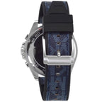 Michael Kors MK8923 Men’s Navy Blue Dial Blue Fabric Strap Chronograph Watch