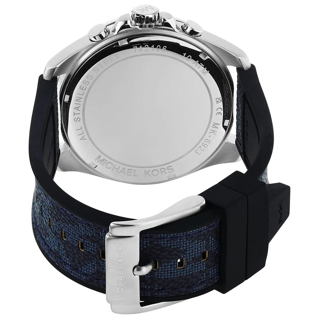 Michael Kors MK8923 Men’s Navy Blue Dial Blue Fabric Strap Chronograph Watch