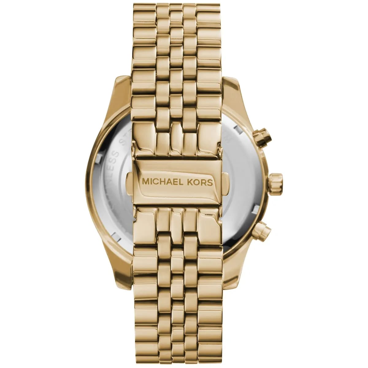 Michael Kors MK8281 Men’s Gold Dial Gold Stainless Steel Chronograph Watch
