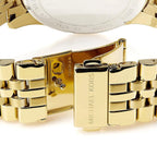Michael Kors MK8281 Men’s Gold Dial Gold Stainless Steel Chronograph Watch