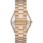 Michael Kors MK9122 Men’s Slim Runway Gold-Tone Stainless Steel Watch