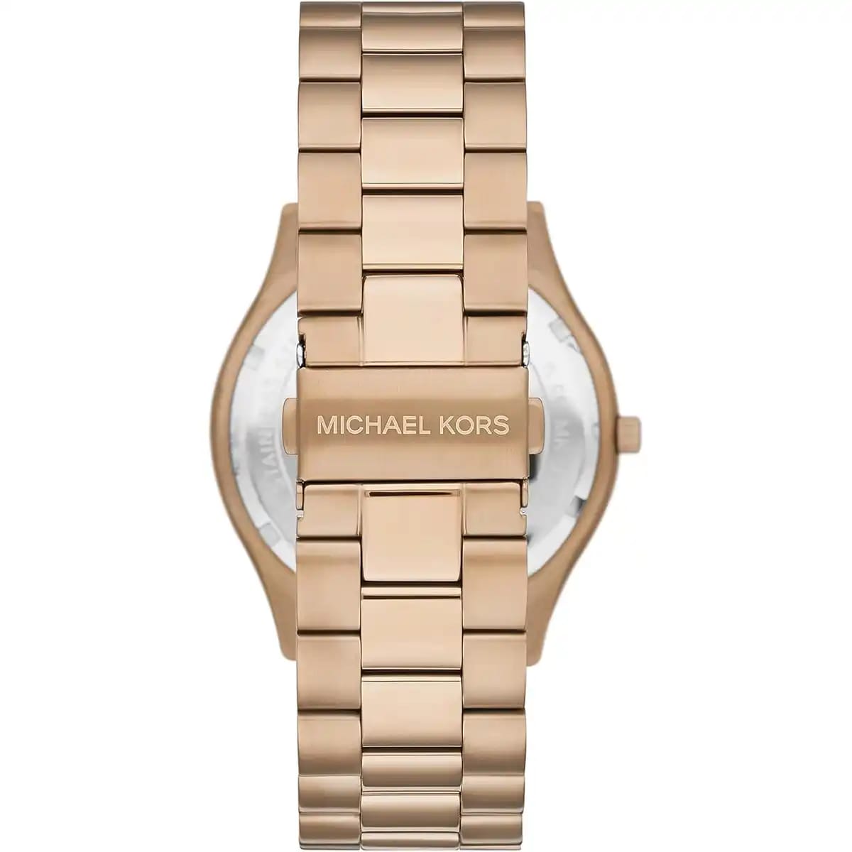 Michael Kors MK9122 Men’s Slim Runway Gold-Tone Stainless Steel Watch