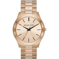 Michael Kors MK9122 Men’s Slim Runway Gold-Tone Stainless Steel Watch