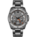 Michael Kors MK8465 Men’s Gray Dial Stainless Steel Brecken Chronograph Watch