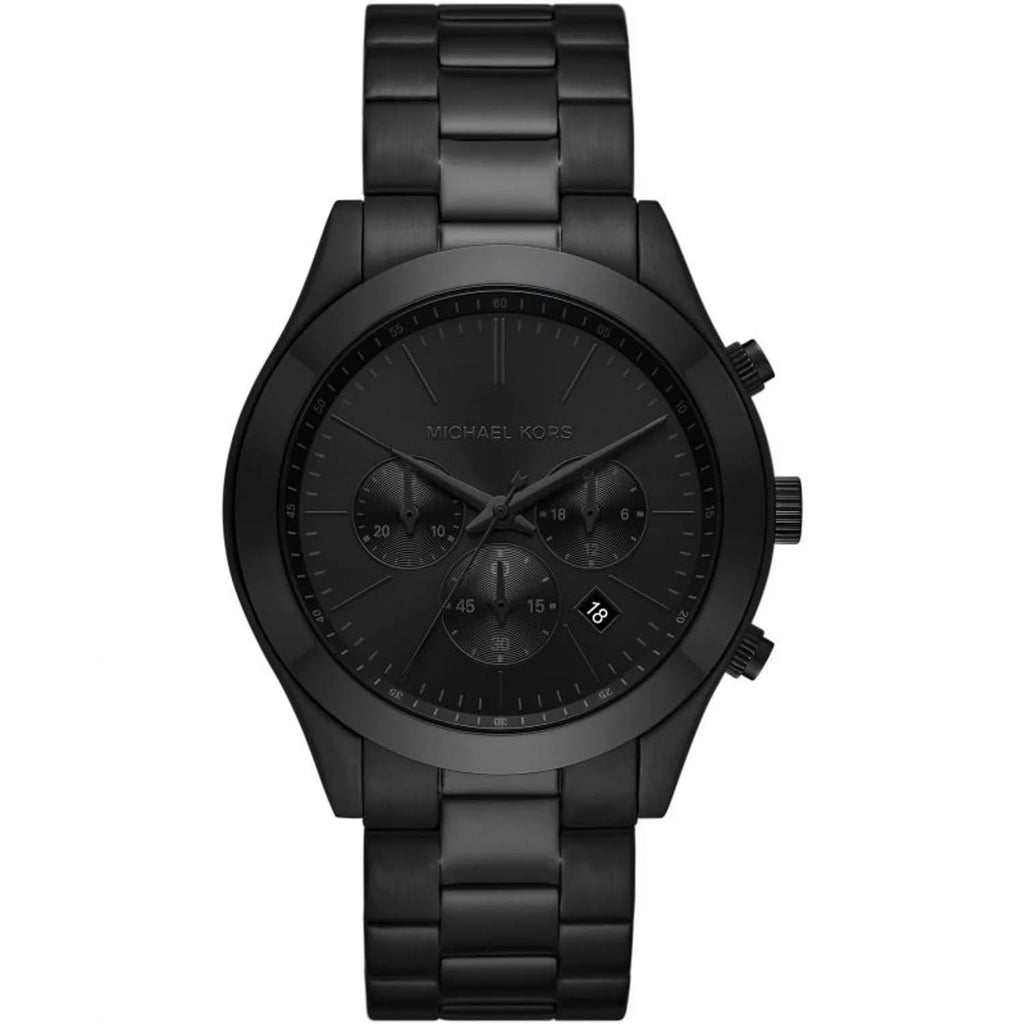 Michael Kors MK8919 Men’s All-Black Slim Runway Stainless Steel Watch