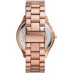 Michael Kors MK3336 Women’s Rose Gold Runway Slim Stainless Steel Watch