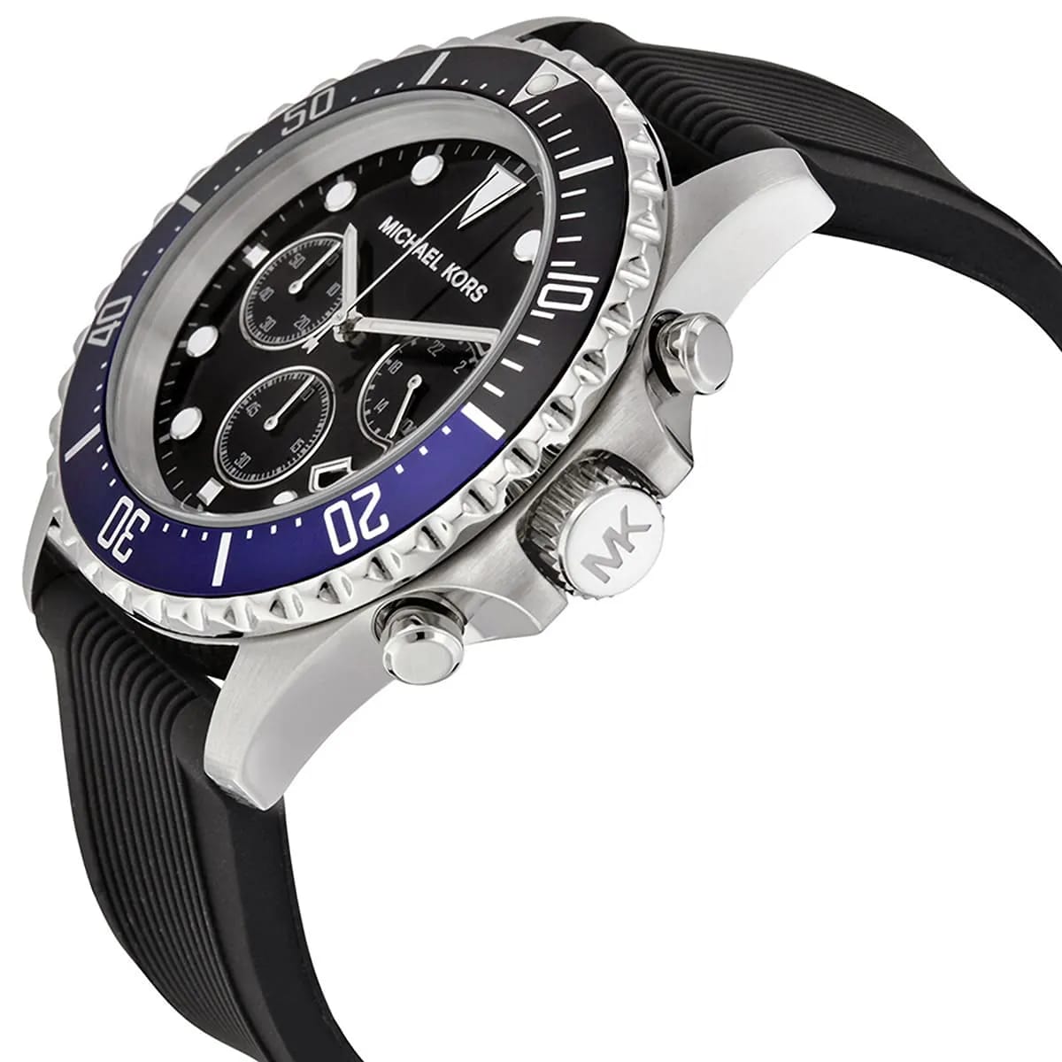 Michael Kors MK8365 Men’s Black Dial Stainless Steel Everest Chronograph Watch