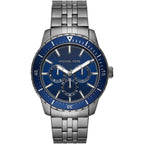 Michael Kors MK7155 Men’s Blue Dial Stainless Steel Cunningham Chronograph Watch