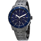 Michael Kors MK7155 Men’s Blue Dial Stainless Steel Cunningham Chronograph Watch
