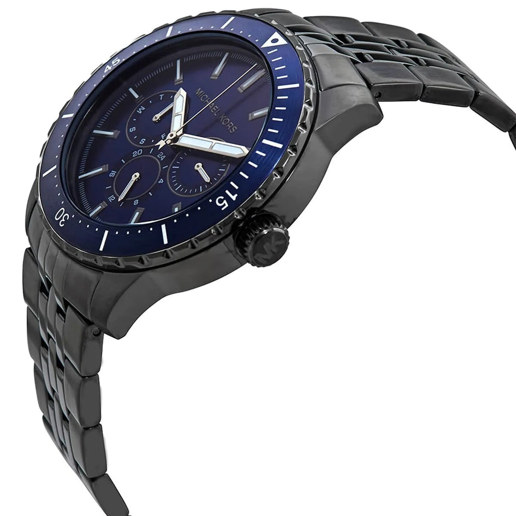 Michael Kors MK7155 Men’s Blue Dial Stainless Steel Cunningham Chronograph Watch