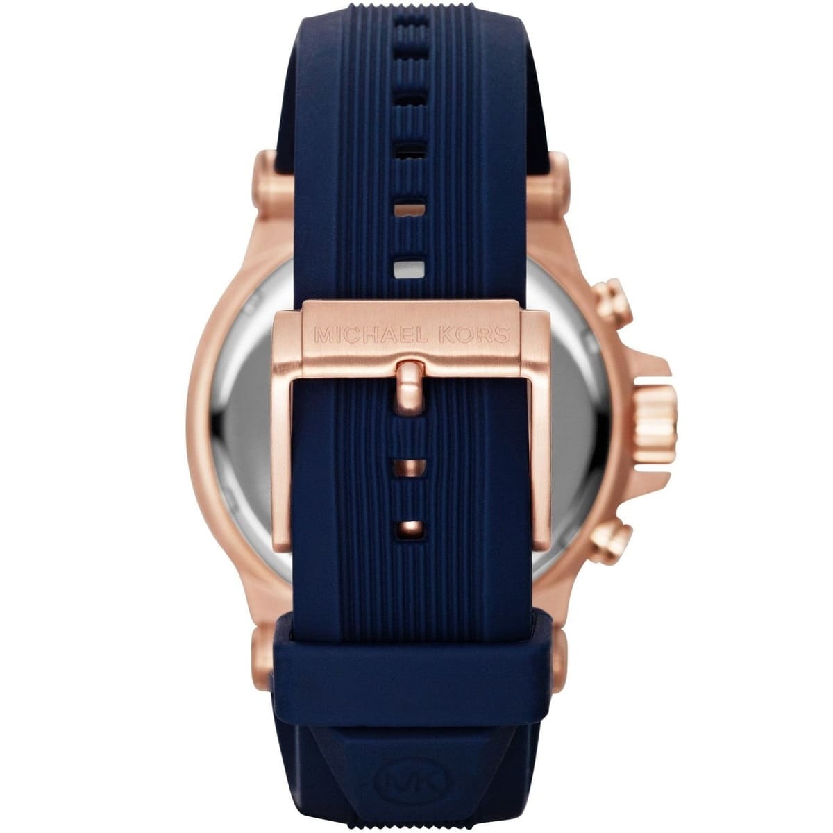 Michael Kors MK8295 Men’s Blue Dial Blue Silicone Strap Dylan Chronograph Watch