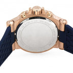 Michael Kors MK8295 Men’s Blue Dial Blue Silicone Strap Dylan Chronograph Watch