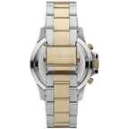 Michael Kors MK8311 Men’s Black Dial Two-Tone Stainless Steel Everest Chronograph Watch