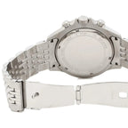 Michael Kors MK8749 Men’s Black Dial Silver Stainless Steel Bayville Chronograph Watch