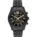 Michael Kors MK8603 Men’s Black Dial Black Stainless Steel Lexington Chronograph Watch