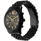 Michael Kors MK8603 Men’s Black Dial Black Stainless Steel Lexington Chronograph Watch