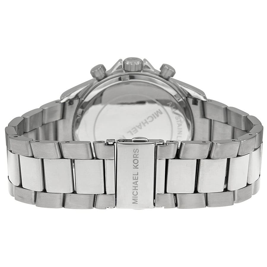 Michael Kors MK8331 Men’s Silver Dial Silver Stainless Steel Gage Chronograph Watch