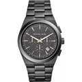Michael Kors MK8403 Men’s Black Dial Gunmetal Stainless Steel Channing Chronograph Watch