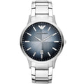 Emporio Armani AR2472 Men’s Blue Dial Stainless Steel Renato Watch