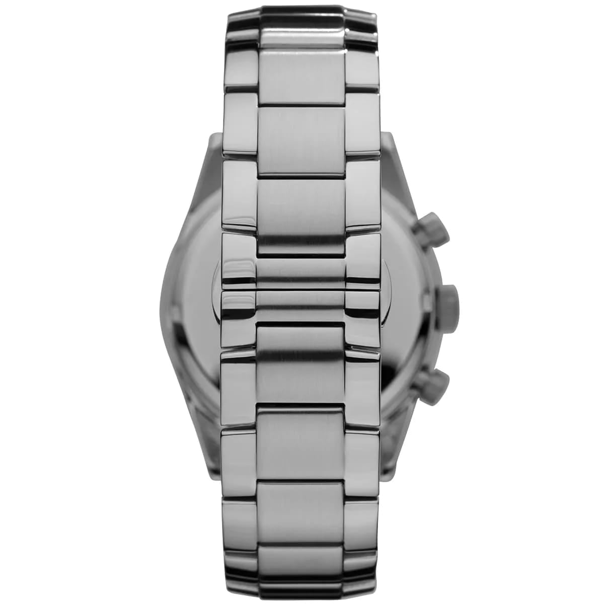 Emporio Armani AR5980 Men’s Black Dial Stainless Steel Tazio Large Chronograph Watch
