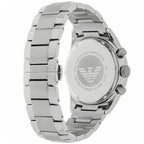 Emporio Armani AR5980 Men’s Black Dial Stainless Steel Tazio Large Chronograph Watch