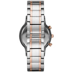 Emporio Armani AR80025 Men’s Blue Dial Two-Tone Stainless Steel Renato Chronograph Watch
