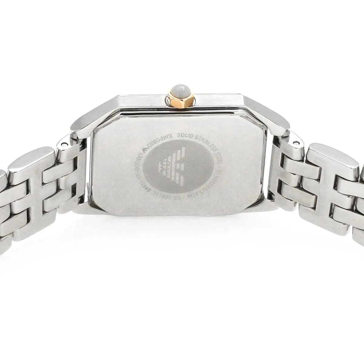 Emporio Armani AR11146 Women’s Mother of Pearl Dial Two-Tone Stainless Steel Gioia Watch