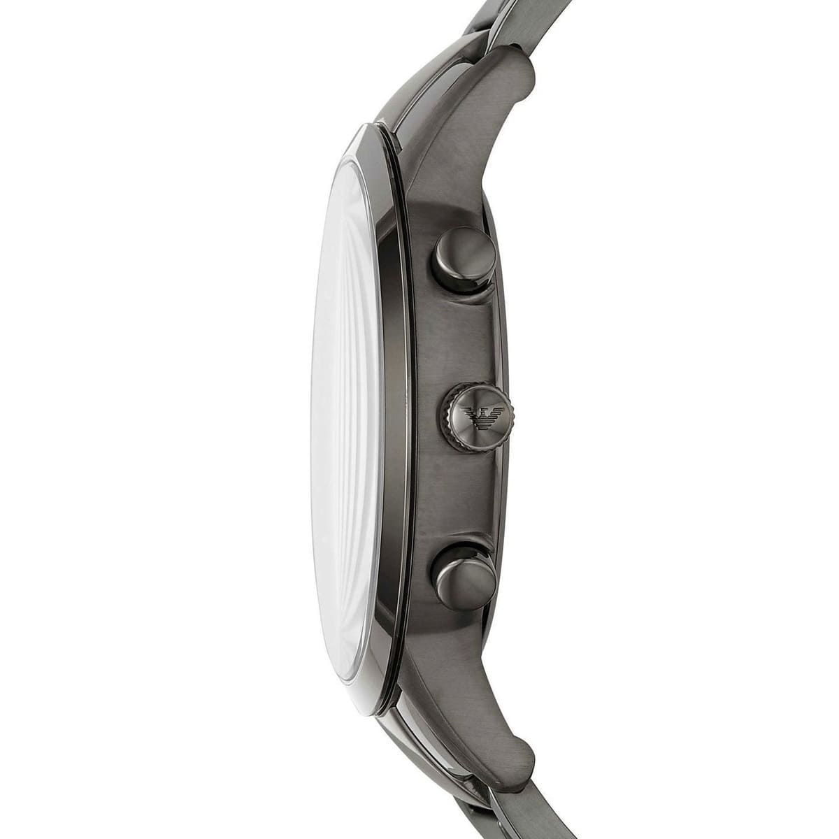 Emporio Armani AR11215 Men’s Blue Dial Gunmetal Stainless Steel Renato Watch