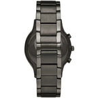 Emporio Armani AR11215 Men’s Blue Dial Gunmetal Stainless Steel Renato Watch