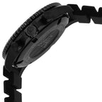 ساعة كرونوغراف Emporio Armani AR11463 للرجال بمينا أخضر وسوار سيليكون ومقاومة للماء