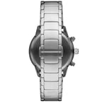 Emporio Armani AR11241 Men’s Black Dial Silver Stainless Steel Chronograph Watch