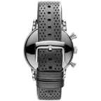 Emporio Armani AR1735 Men’s Grey Dial Grey Leather Chronograph Watch
