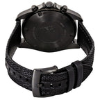 Emporio Armani AR6131 Men’s Black Dial Black Fabric Strap Sigma Chronograph Watch