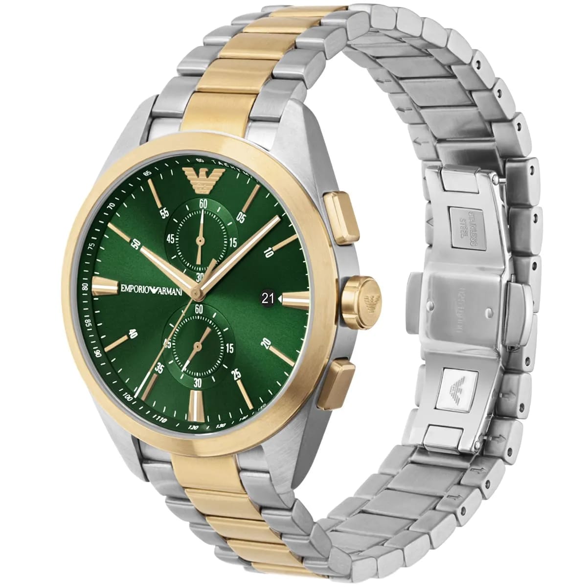 Emporio Armani Paolo AR11511 - Luxury Green Dial Men's Watch