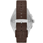 Emporio Armani Claudio AR11482 Men's Chronograph Brown Dial Brown Leather