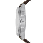 Emporio Armani Claudio AR11482 Men's Chronograph Brown Dial Brown Leather