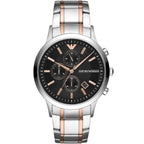Emporio Armani Renato AR11165 Two-Tone Chronograph Watch
