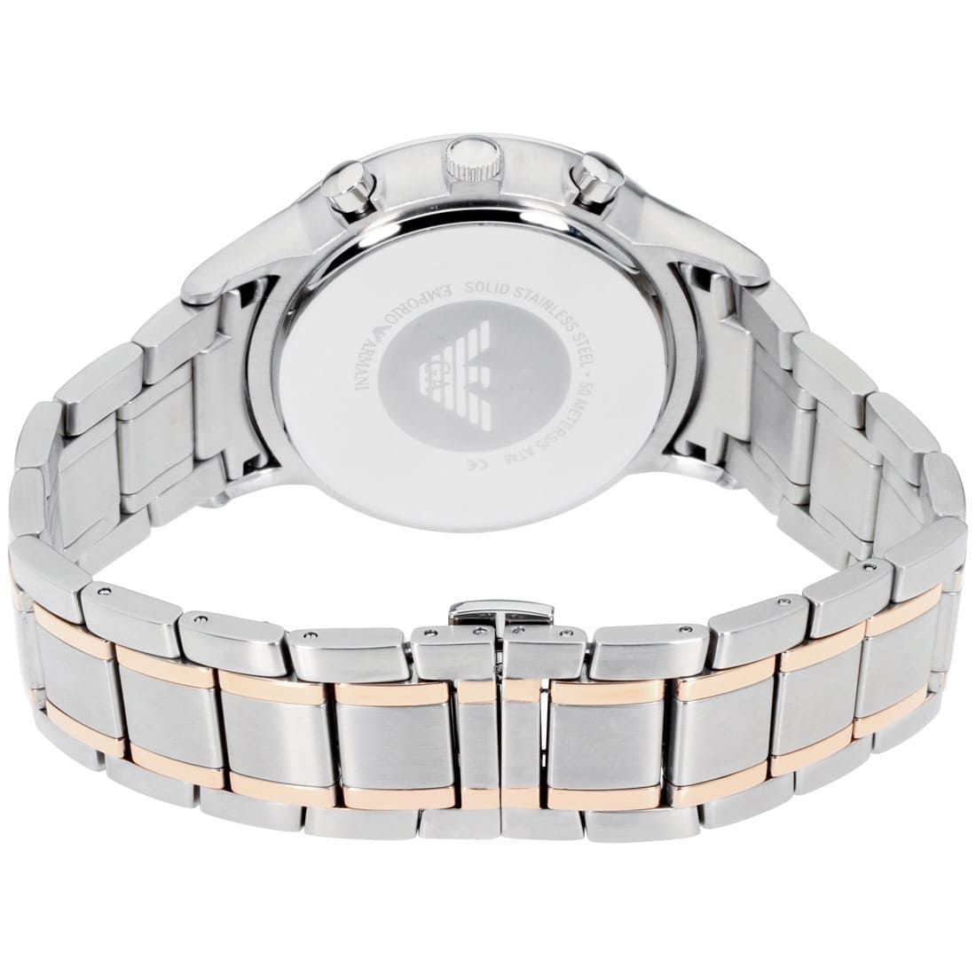 Emporio Armani Renato AR11165 Two-Tone Chronograph Watch