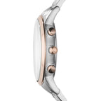 Emporio Armani Renato AR11076 Two-Tone Silver Dial Watch