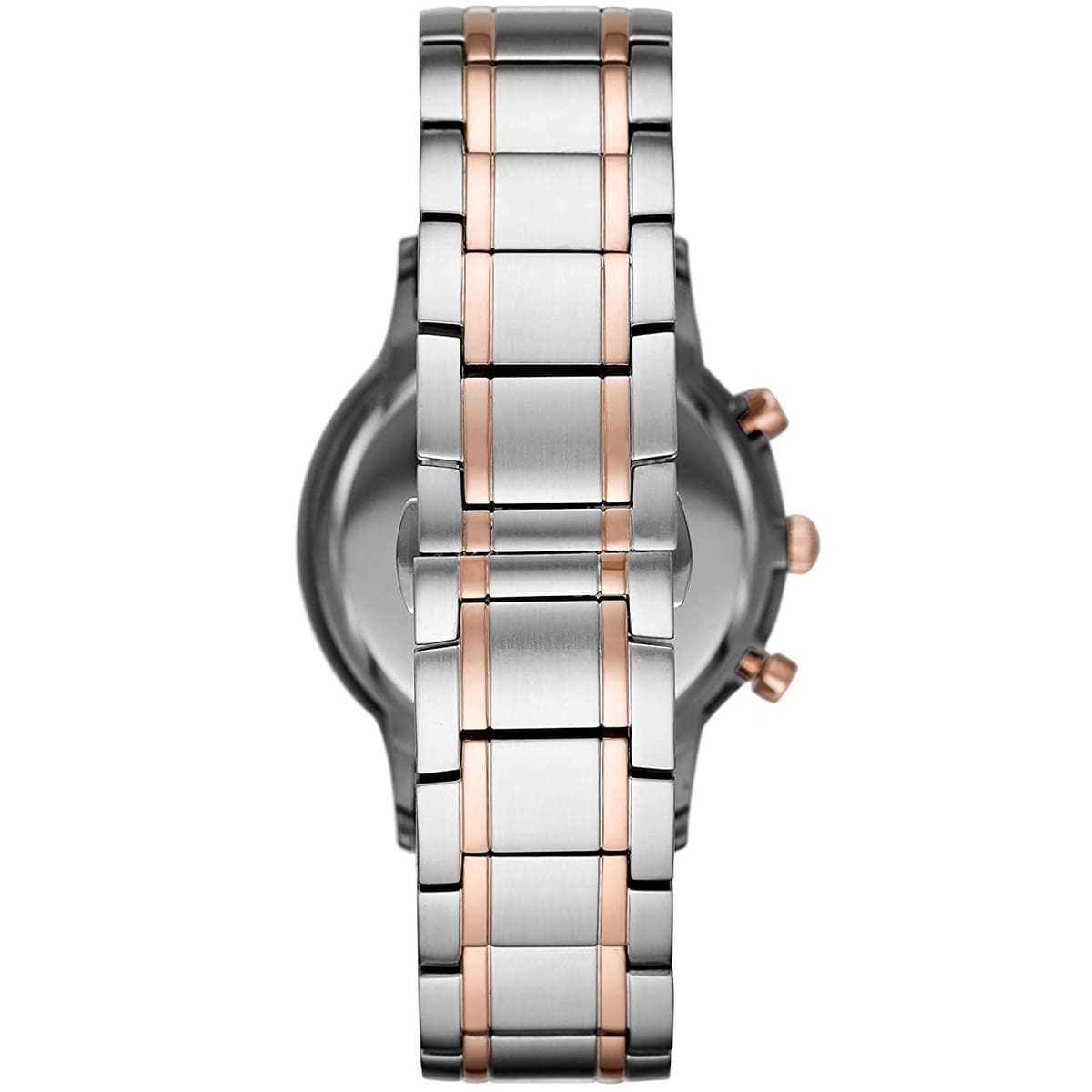 Emporio Armani Renato AR11076 Two-Tone Silver Dial Watch