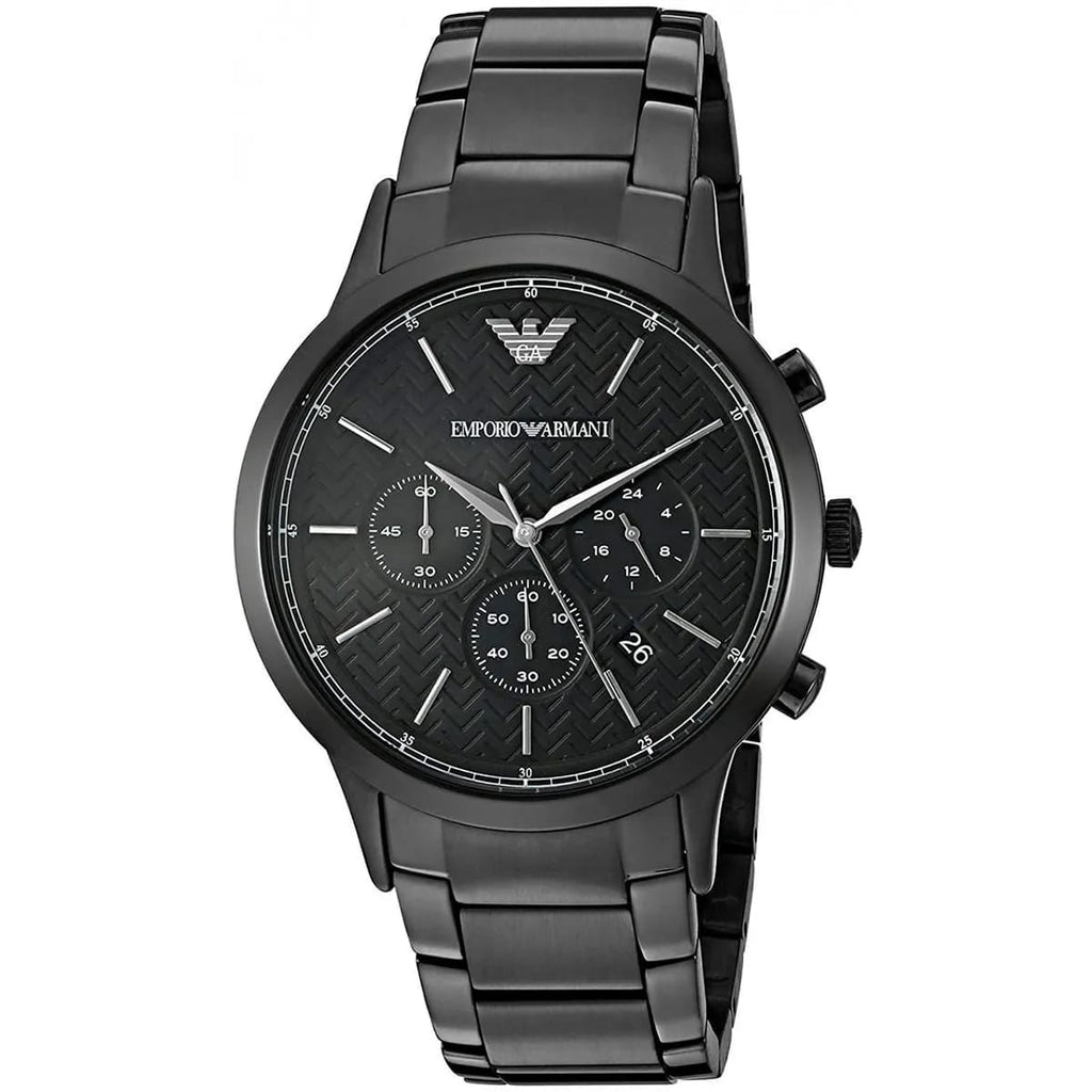 Emporio Armani Renato AR2485 Black Chronograph Watch