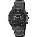 Emporio Armani Renato AR2485 Black Chronograph Watch