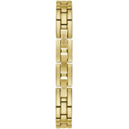 Guess W1145L3 Gold Case Triangle Logo Gold Bangle Women's Watch