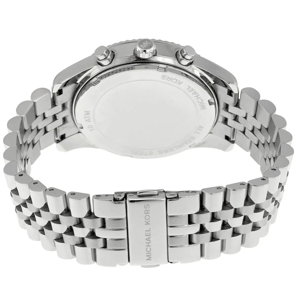 Michael Kors MK8405 Men’s Silver Dial Silver Stainless Steel Chronograph Watch