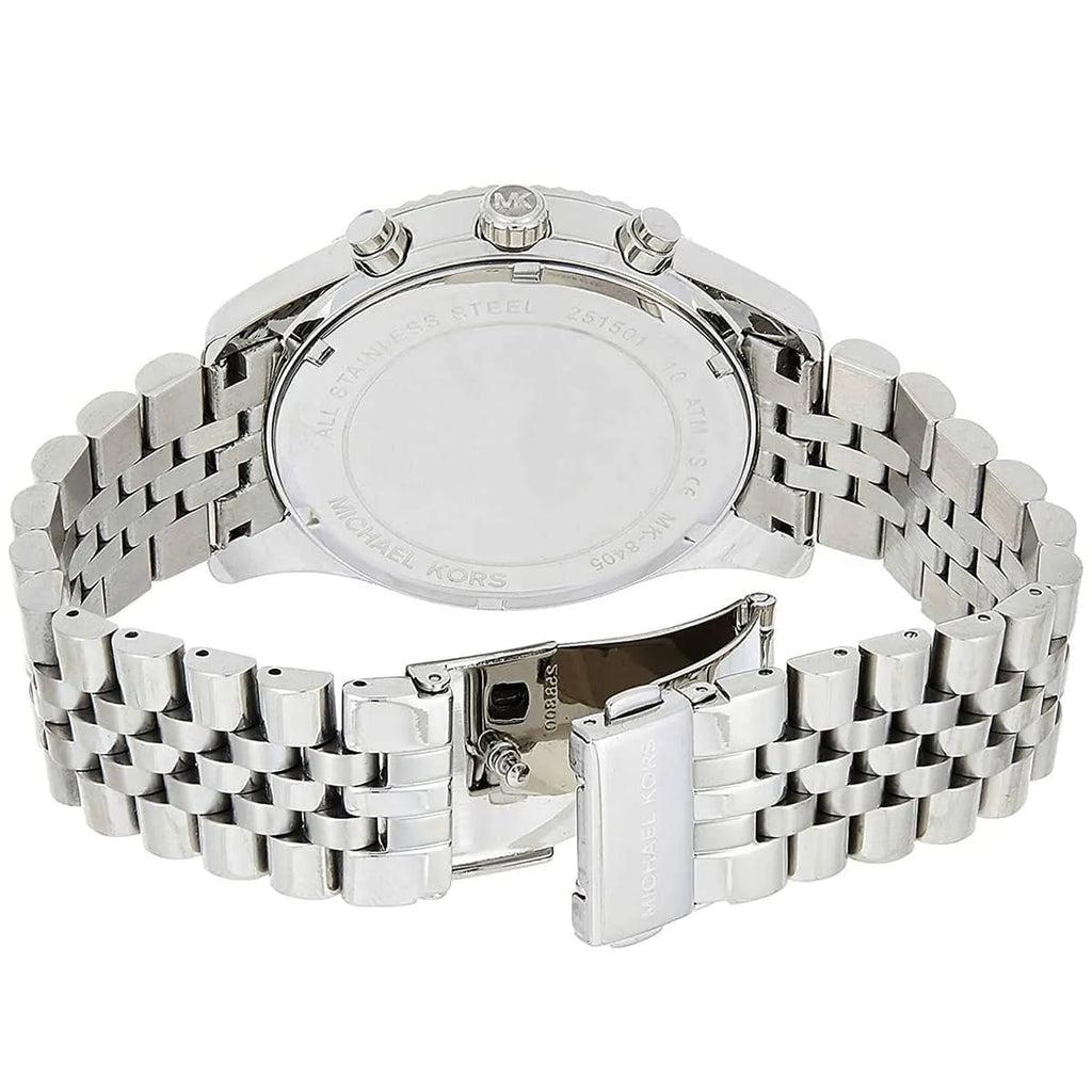 Michael Kors MK8405 Men’s Silver Dial Silver Stainless Steel Chronograph Watch