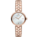 Emporio Armani Arianna AR11196 Rose Gold Mother of Pearl Dial Watch
