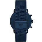 Emporio Armani Aviator AR11289 All-Blue Mesh Chronograph Watch